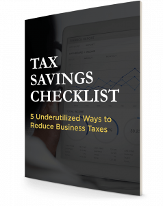 Tax Savings Checklist